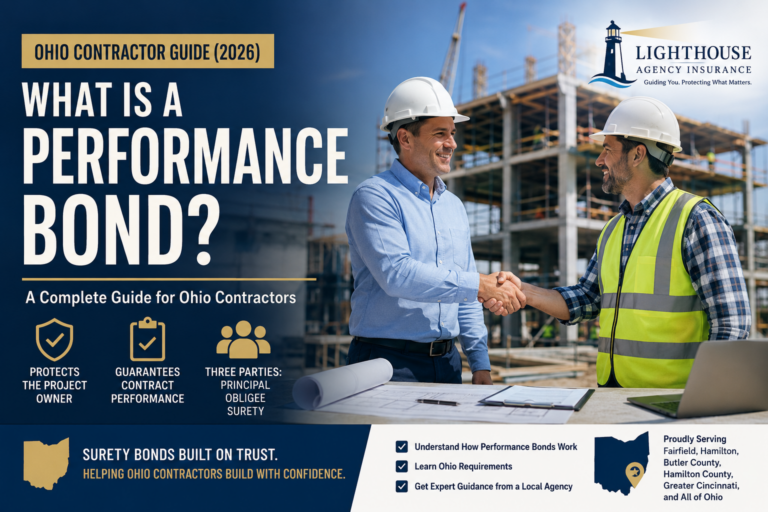 What is a performance bond — 2026 guide for Ohio contractors from Lighthouse Agency Insurance